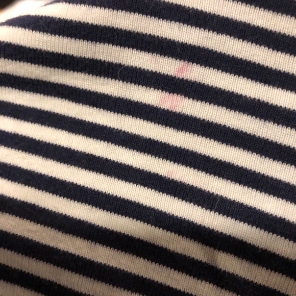 Hanna Andersson Girl's Blue Stripe Dress Size 160 - Picture 9 of 9